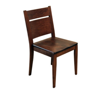 capri dining chair, Dining room, dining room furniture, solid wood, solid oak, solid maple, custom, custom furniture, dining chair, made in Canada, Canadian made