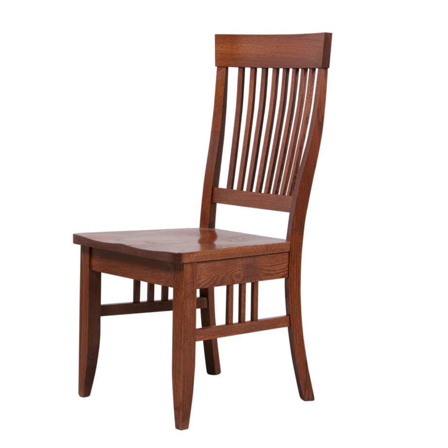shaker dining chair, Dining room, dining room furniture, solid wood, solid oak, solid maple, custom, custom furniture, dining chair, made in Canada, Canadian made