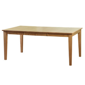 shaker table, Dining room, dining room furniture, solid wood, solid oak, solid maple, custom, custom furniture, dining table, made in Canada, Canadian made