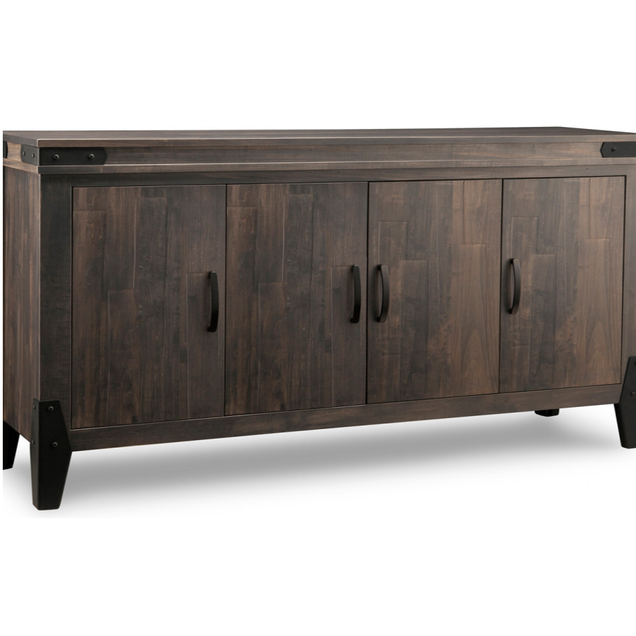 chattanooga 4 door sideboard, Dining room, dining room furniture, occasional, occasional furniture, solid wood, solid oak, solid maple, custom, custom furniture, storage, storage ideas, dining cabinet, sideboard, made in canada, Canadian made, solid cherry, cherry, maple, oak, heritage maple