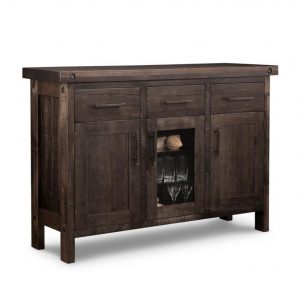 rafters display sideboard, Dining room, dining room furniture, occasional, occasional furniture, solid wood, solid oak, solid maple, custom, custom furniture, storage, storage ideas, dining cabinet, sideboard, made in canada, Canadian made, solid cherry, cherry, maple, oak, heritage maple