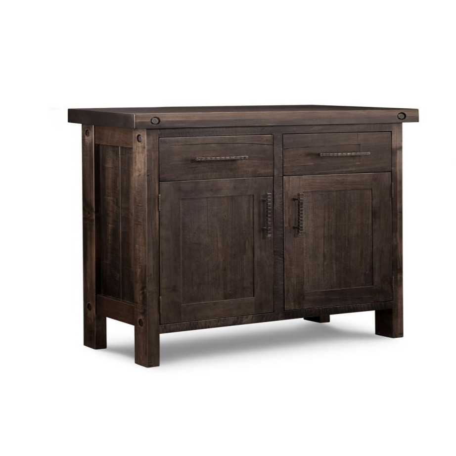 rafters 2 door sideboard, Dining room, dining room furniture, occasional, occasional furniture, solid wood, solid oak, solid maple, custom, custom furniture, storage, storage ideas, dining cabinet, sideboard, made in canada, Canadian made, solid cherry, cherry, maple, oak, heritage maple