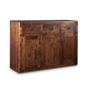 saratoga 3 door sideboard, Dining room, dining room furniture, occasional, occasional furniture, solid wood, solid oak, solid maple, custom, custom furniture, storage, storage ideas, dining cabinet, sideboard, made in canada, Canadian made, solid cherry, cherry, maple, oak, heritage maple