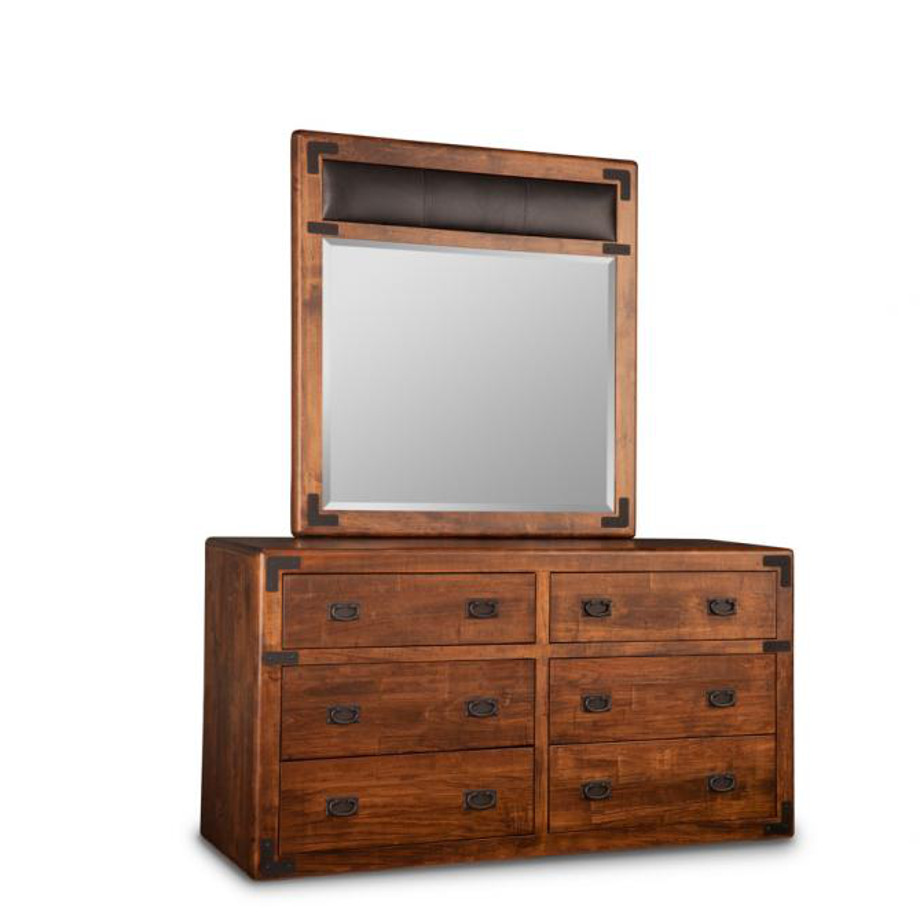 saratoga dresser, Heritage maple, solid maple, solid wood, solid oak, end table, mirror, occasional furniture, rustic details, storage, drawer, organization, custom furniture, made in Canada, Canadian made, rustic furniture, chairside table, living room, living room furniture, dresser, bedroom furniture, storage, storage ideas, clothing