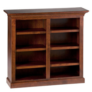 Canterbury Bookcase B, Bookcase, small Bookcase, wooden furniture, solid wood, made in Canada