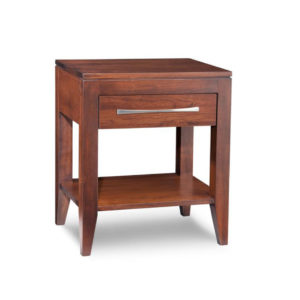 Catalina 1 Dr Night Stand, Bedroom, Night Stands, cabinet, cherry, contemporary, custom chest, distressed, drawers, made in canada, made to order, maple, master bedroom, modern, oak, solid wood, handstone, modern, rustic, handmade, straight lines, blocky, unique, modern, blocky, amish style furniture, contemporary, handmade, rustic, distressed, simple, customizable, Solid Rustic Maple, Catalina Night stand