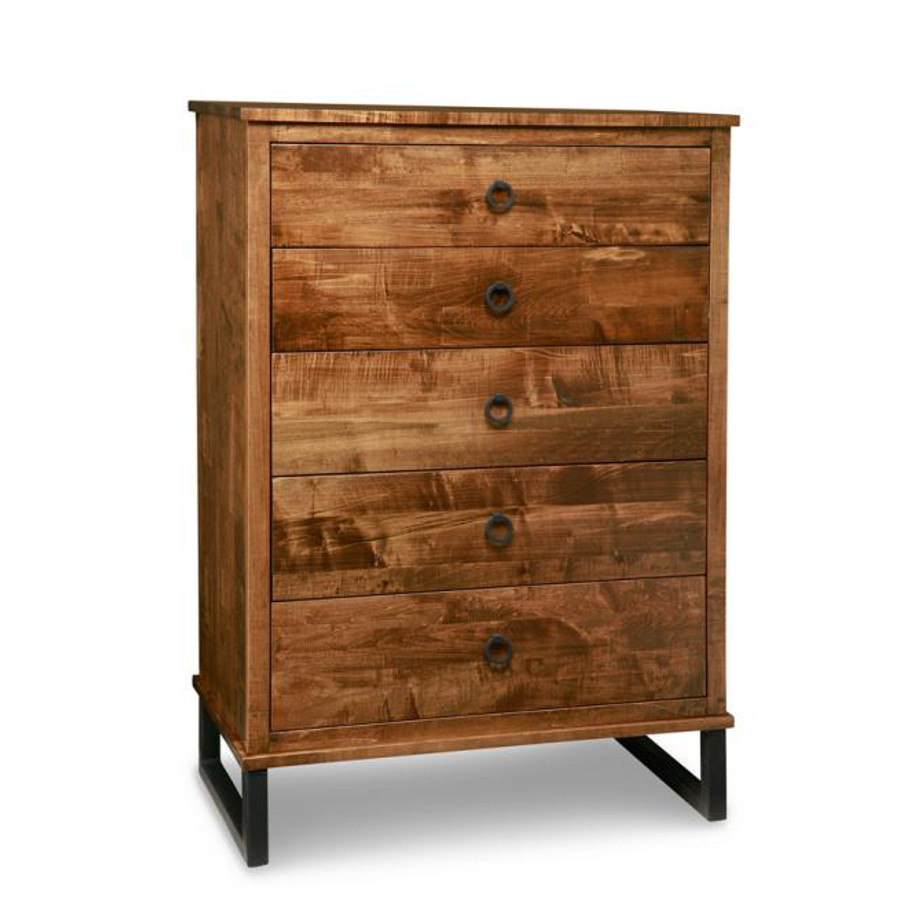 Cumberland Chest of Drawers, Cumberland, Bedroom, Chests, cabinet, cherry, contemporary, custom chest, distressed, drawers, made in canada, made to order, maple, master bedroom, modern, oak, solid wood, handstone, modern, rustic, straight lines, blocky, unique, modern, amish style furniture, contemporary, handmade, rustic, distressed, simple, customizable, Solid Rustic Maple, bedroom ideas