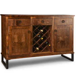 Cumberland Wine Sideboard, Cumberland, Wine Sideboard, Wine, Sideboard, Dining Room, Cabinets, Wine Cabinets, bar, cherry, contemporary, custom cabinet, distressed, handstone, liquor, made in canada, made to order, maple, modern, oak, solid wood, kitchen ideas, kitchen furniture, amish style furniture, contemporary, handmade, rustic, distressed,
