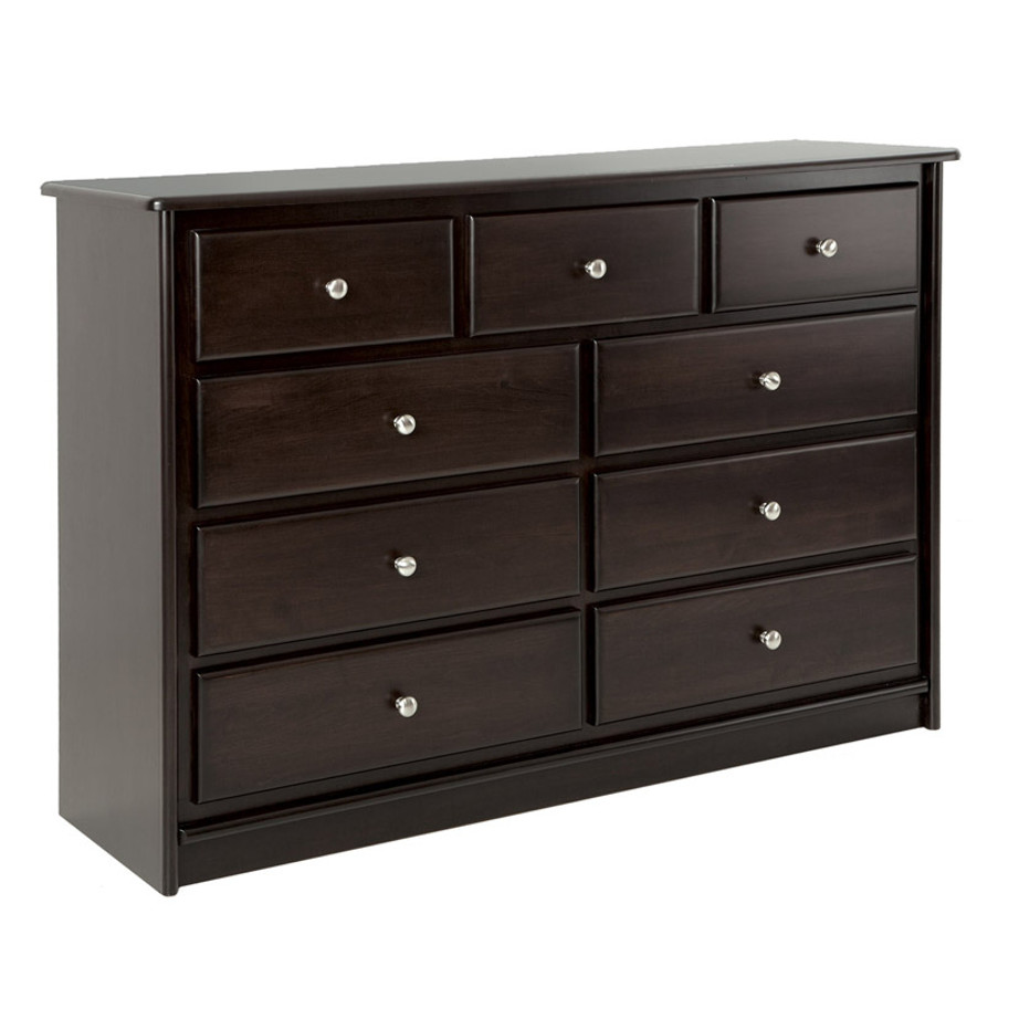 Galiano 9 Dr Dresser , 9 drawer dresser, Dresser, wide dresser, made in Canada, home furnishing