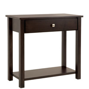 Gastown medium hall table, hall table, Gastown table, 33 hall table, hall table with drawers, made in Canada, hall table with bottom shelf