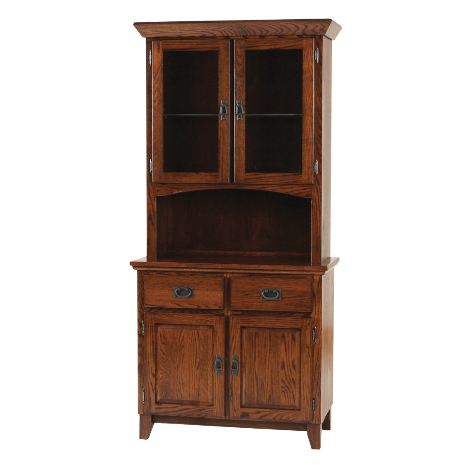 Mission 2 Door Buffet and Hutch, Dining room, dining room furniture, occasional, occasional furniture, solid wood, solid oak, solid maple, custom, custom furniture, storage, storage ideas, dining cabinet, sideboard, hutch