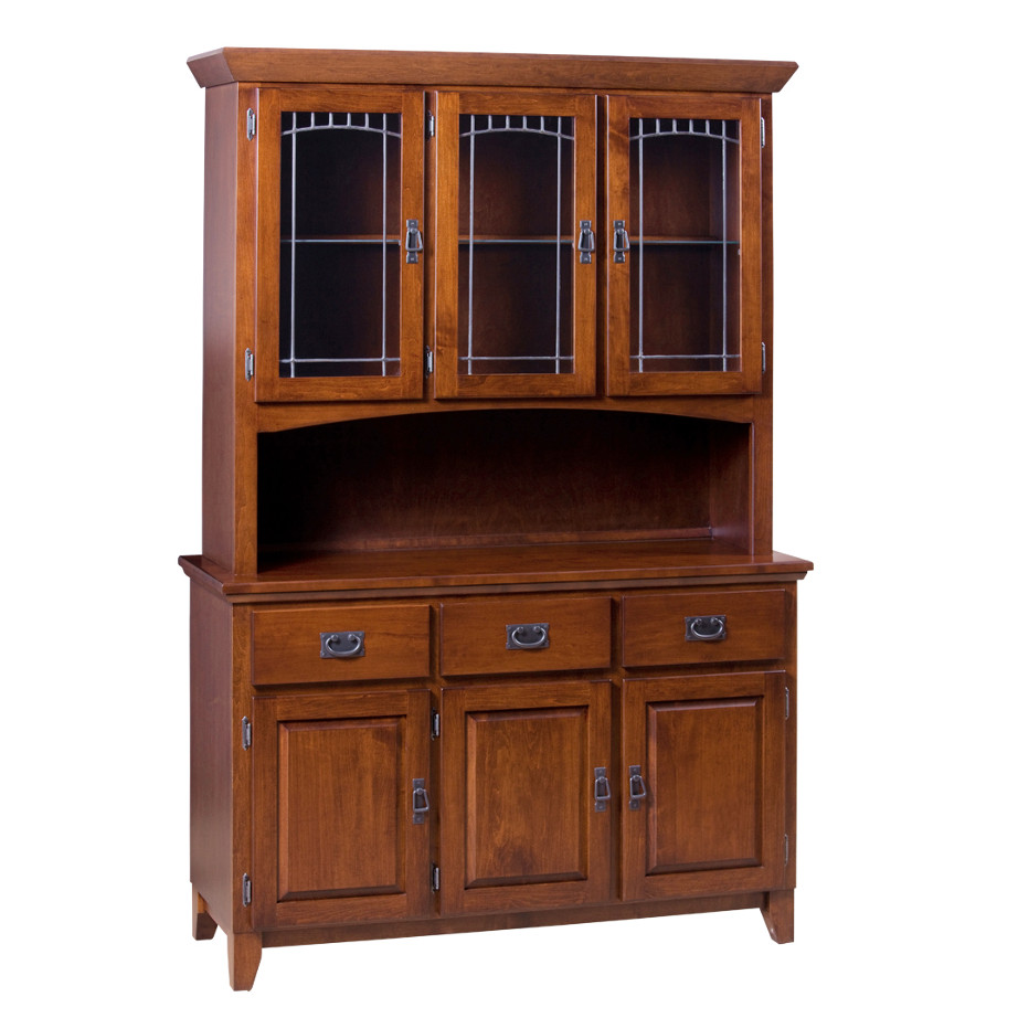 Mission 3 Door Buffet and Hutch, Dining room, dining room furniture, occasional, occasional furniture, solid wood, solid oak, solid maple, custom, custom furniture, storage, storage ideas, dining cabinet, sideboard, hutch