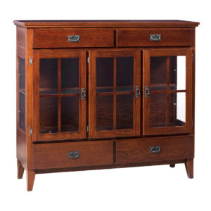 Mission 3 Door Dining Chest A, Dining room, dining room furniture, occasional, occasional furniture, solid wood, solid oak, solid maple, custom, custom furniture, storage, storage ideas, dining cabinet, sideboard