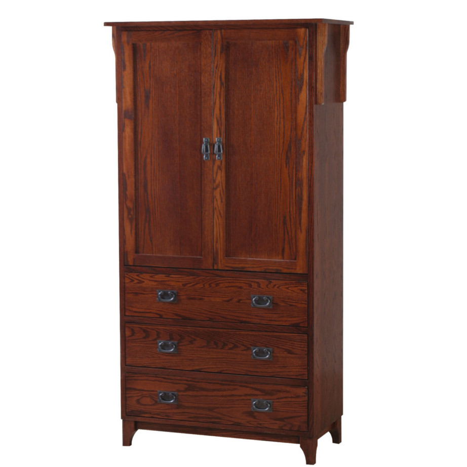 Heirloom Mission Armoire, bedroom, bedroom furniture, occasional, occasional furniture, solid wood, solid oak, solid maple, custom, custom furniture, storage, storage ideas, armoire, made in Canada, Canadian made