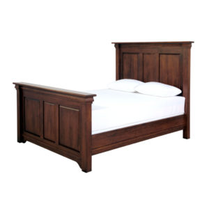 Morgan Panel Bed, bedroom, bedroom furniture, occasional, occasional furniture, solid wood, solid oak, solid maple, custom, custom furniture, bed