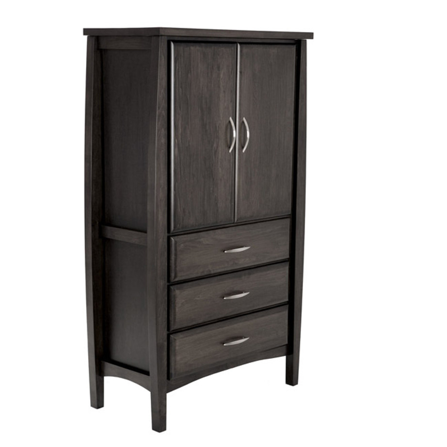 Seymour Armoire, Armoire, wood armoire, wooden furniture, made in Canada, solid wood furniture, Armoire