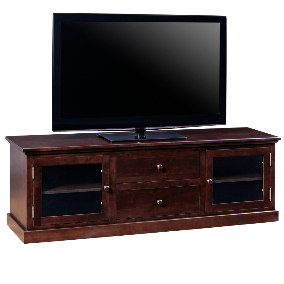 shaker 73 tv console, Entertainment, TV Consoles, contemporary, custom cabinet, HDTV, made in canada, maple, modern, oak, rustic, solid wood, tv, other Sizes Available, Glass, Simple, Living Room, Studio TV Console, storage ideas, custom, Shaker 70 Tv console A