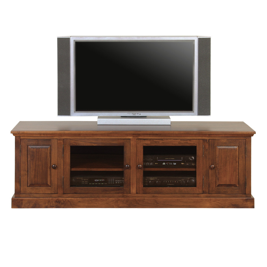 shaker 74 tv console, Entertainment, TV Consoles, contemporary, custom cabinet, HDTV, made in canada, maple, modern, oak, rustic, solid wood, tv, other Sizes Available, Glass, Simple, Living Room, Studio TV Console, storage ideas, custom, Shaker 70 Tv console