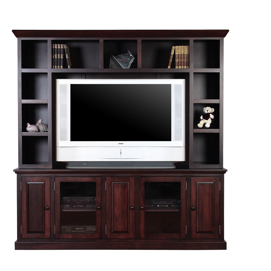 Shaker 83 wall unit, wall unit, wall unit with storage TV unit, solid wood , made in canada, choose your wood, solid wood furniture, display wall unit