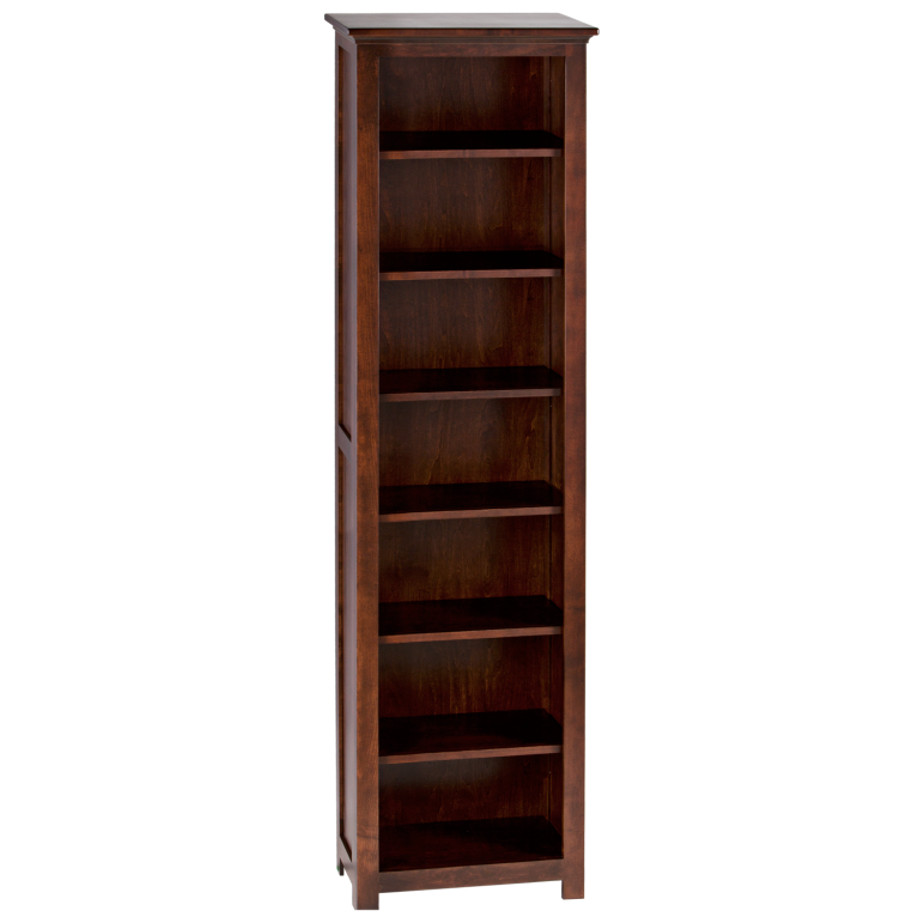 shaker bookcase, bookcase, Tall bookcase, solid wood, made in Canada