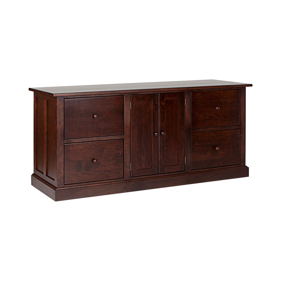 shaker credenza, credenza ,made in canada ,solid wood furniture