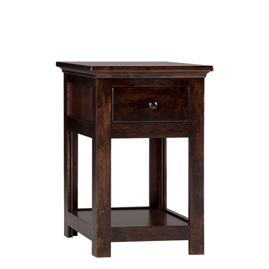 Shaker end table, end table, shaker table,end table, end table with storage , made in Candada