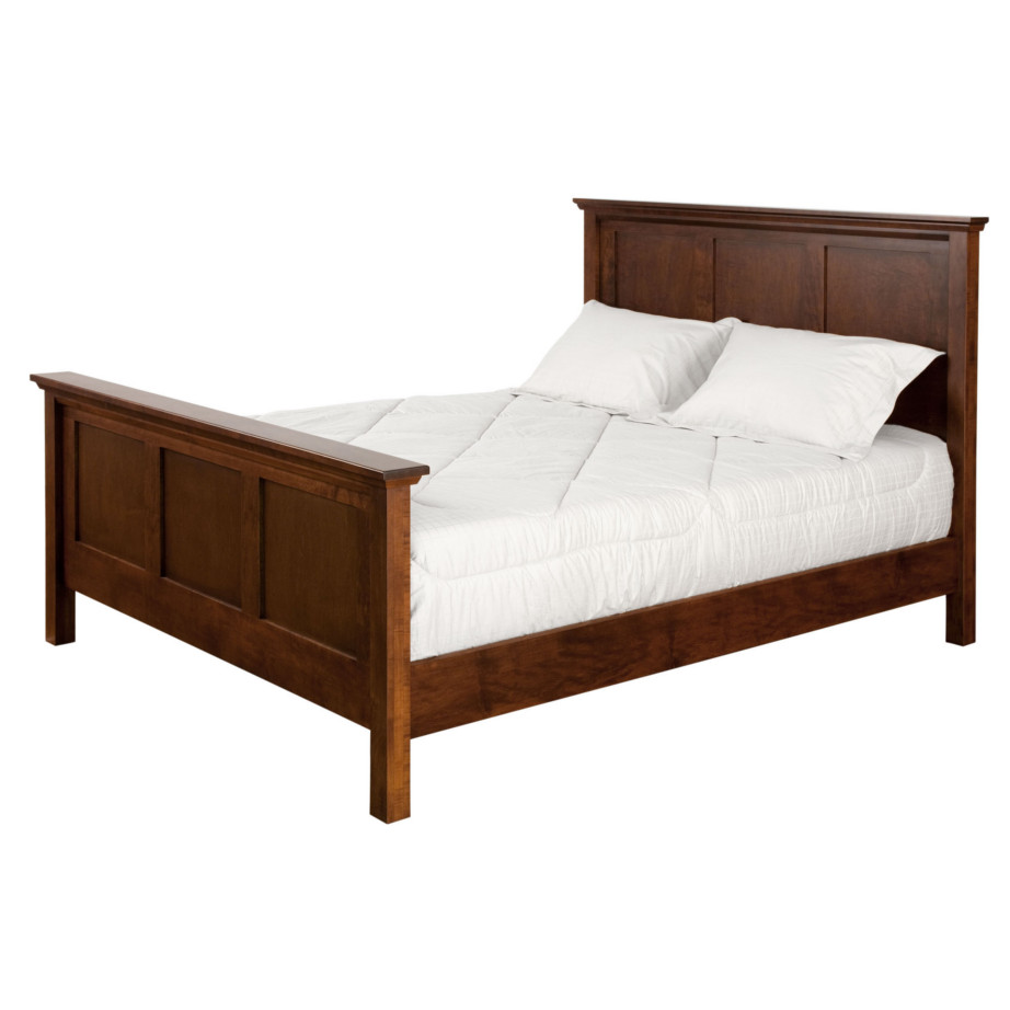 Stanford Bed, bedroom, bedroom furniture, occasional, occasional furniture, solid wood, solid oak, solid maple, custom, custom furniture, bed