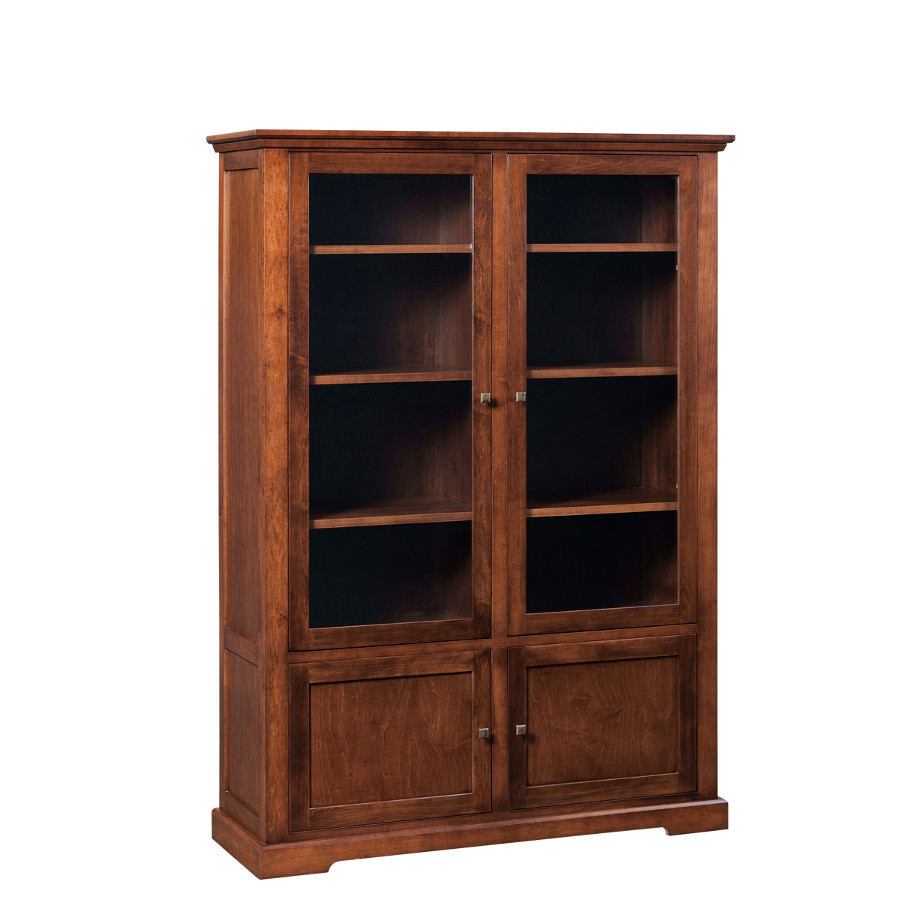 Bookcase Solid Wood Storage Office Bookshelf Library Organizer Cabinet Furniture 