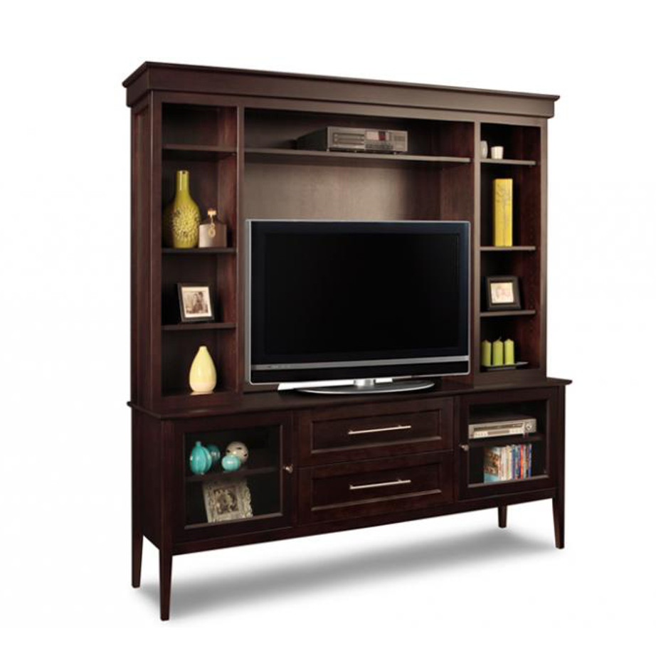 stockholm wall unit, Entertainment, TV Consoles, contemporary, custom cabinet, HDTV, made in canada, maple, modern, oak, rustic, solid wood, tv, other Sizes Available, Glass, Simple, Living Room, Studio TV Console, storage ideas, custom, wall unit, stockholm