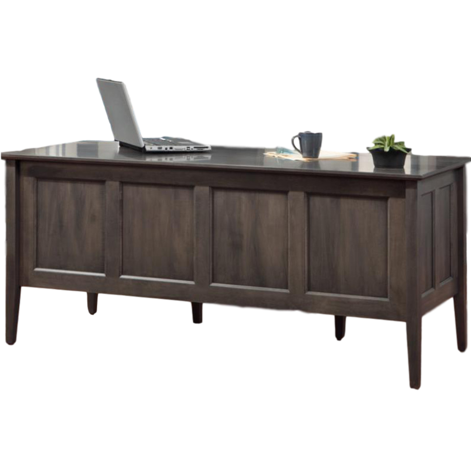 Home Office, Desks, cherry, computer, distressed, made in canada, maple, oak, rustic, solid wood, workstation, office ideas, classic, storage ideas, hand stone, Stockholm Desk