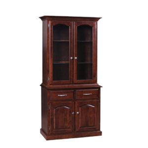 Traditional 2 Door Buffet and Hutch, Dining room, dining room furniture, occasional, occasional furniture, solid wood, solid oak, solid maple, custom, custom furniture, storage, storage ideas, dining cabinet, sideboard, hutch