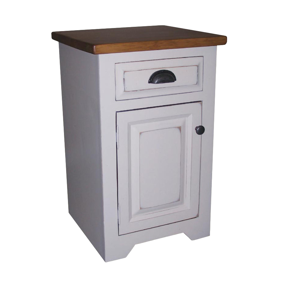 True North Night Stand - White, True North, Bedroom, Night Stands, colour, contemporary, country, custom cabinet, distressed, farmhouse, made in canada, master bedroom, modern, painted, solid wood, storage, white, rustic, simple, unique, Various Styles