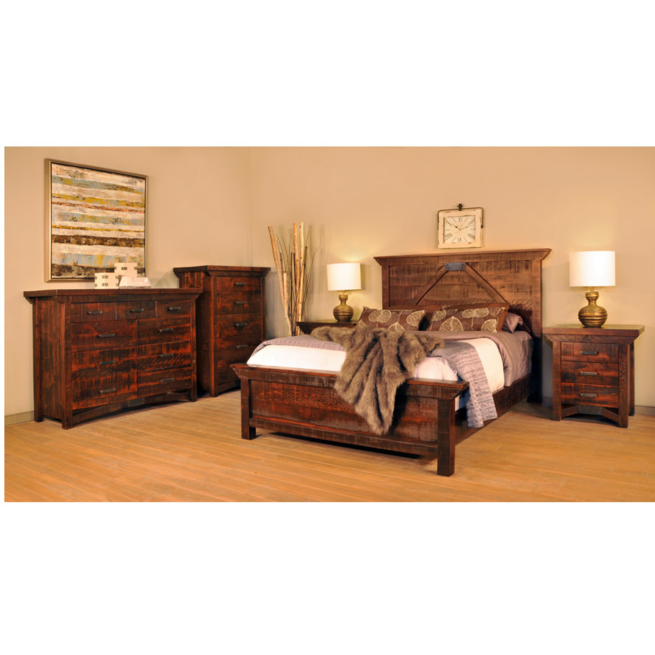 solid wood bedroom furniture, canadian made bedroom furniture, ruff sawn bedroom furniture, master bedroom furniture, canadian made, custom built furniture
