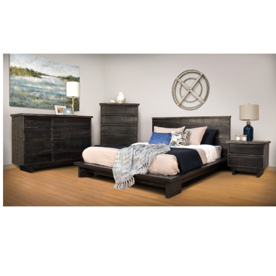 bedroom, bedroom furniture, custom, custom furniture, bed, solid wood, maple, rustic maple, rustic wood, amish design, modelli