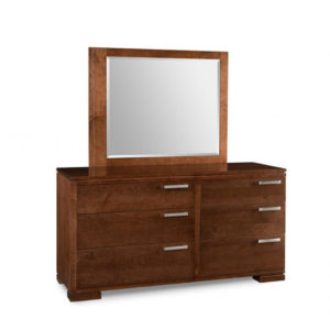 cordova dresser, handstone, solid wood, rustic wood, modern, urban, contemporary, maple, cherry, oak, solid wood, made in canada, canadian made, master bedroom, drawers, storage, mirror