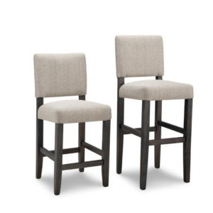 portland parsons stool, solid wood, made in canada, handstone, rustic, modern, contemporary, fabric seat, wood seat