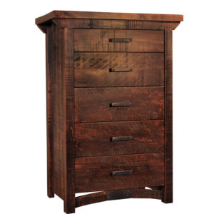 solid wood bedroom furniture, canadian made bedroom furniture, ruff sawn bedroom furniture, rustic bedroom furniture, rustic carlisle chest of drawers