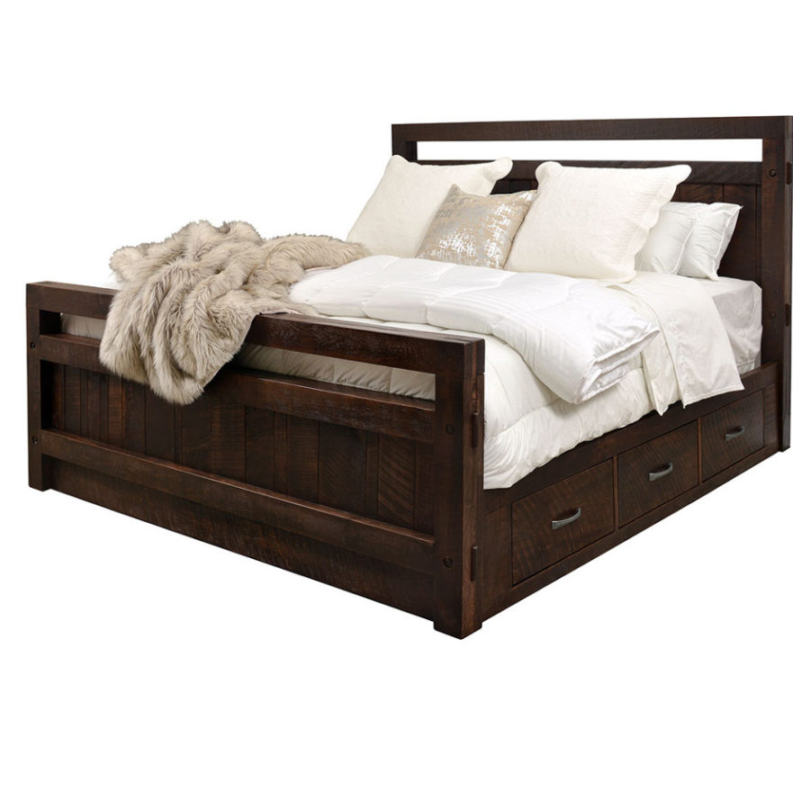Timber Bed with Drawers Fanny's Furniture Kelowna, BC